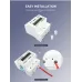 10(100)A 110V/220V 60HZ Single phase three wire Din rail KWH Watt hour din-rail energy meter LCD for America - TOMZN