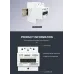 10(100)A 110V/220V 60HZ Single phase three wire Din rail KWH Watt hour din-rail energy meter LCD for America - TOMZN