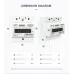 10(100)A 110V/220V 60HZ Single phase three wire Din rail KWH Watt hour din-rail energy meter LCD for America - TOMZN