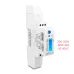 5(45)A 45A MAX 110V 220V 50HZ 60HZ voltage current single phase Din rail KWH Watt hour energy meter with RS485 MODBUS-RUT - TOMZN