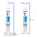 5(45)A 45A MAX 110V 220V 50HZ 60HZ voltage current single phase Din rail KWH Watt hour energy meter with RS485 MODBUS-RUT - TOMZN