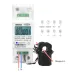 5(65)A 220V 230V 50Hz 60Hz single phase split CT muliti-function Din rail KWH Watt hour energy meter with RS485 MODBUS-RUT - TOMZN