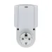 6 in 1 Smart Meter SKW France EU Socket WIFI TUYA Smartlife OVP UVP OCP Timer Prepaid function V-A-Hz-PF-kWh Leakage Display - TOMZN