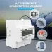 60A 90-300V TUYA WIFI Smart Leakage Energy Meter kWh Temperature Circuit Breaker Timer With Voltage Current Protector RS485 - TOMZN