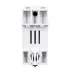 63A 230V 3IN1 Display Din rail adjustable over and under voltage protective device protector relay with over current protection - TOMZN