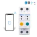 63A Din Rail WIFI Circuit Breaker Smart Switch Remote Control by Ewelink APP for Smart Home 63A with Leakage Protection - TOMZN