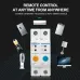 63A Ewelink Single Phase WIFI Smart Energy Meter Kwh Metering Monitoring Circuit Breaker Timer Relay with Leakage Protection - TOMZN