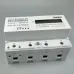 10(100)A 3*220V/380V 60HZ three phase Din rail KWH Watt hour din-rail energy meter LCD - TOMZN