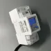 65A 100A 220V 230V 50HZ 60HZ voltage current Positive reverse active reactive power Single phase Din rail Watt hour energy meter - TOMZN