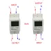 80A Din rail Single Phase Two Wire LCD Digital Display Power Consumption Energy Electric Meter kWh AC 220V 230V 50Hz/60Hz - TOMZN
