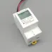 80A Din rail Single Phase Two Wire LCD Digital Display Power Consumption Energy Electric Meter kWh AC 220V 230V 50Hz/60Hz - TOMZN