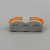 10pcs 2 Pin Universal compact wire wiring connector conductor terminal block with lever Splitter 32A - TOMZN