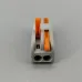 10pcs 2 Pin Universal compact wire wiring connector conductor terminal block with lever Splitter 32A - TOMZN