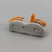 10pcs 2 Pin Universal compact wire wiring connector conductor terminal block with lever Splitter 32A - TOMZN