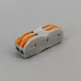 10pcs 2 Pin Universal compact wire wiring connector conductor terminal block with lever Splitter 32A - TOMZN