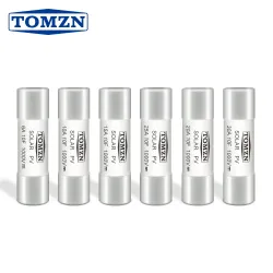 10PCS PV Fuse DC 1000V High Voltage for Solar System Protection 3A 6A 10A 15A 16A 20A 25A 30A 32A - TOMZN