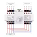 ATS 4P 125A 3 phase 4 wire 230V MCB type Dual Power Automatic transfer switch TOMZN TOQ3-4P/125 PV city power Generator - TOMZN
