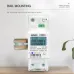 bi-directional Single phase energy meter100A 220V 230V 50HZ 60HZ 100A active energy import export kwh Din rail Watt hour - TOMZN