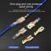 Crimp Terminals Insulated Seal Electrical Wire Connectors Crimp Terminal Connector Assortment Kit 270/135/120pcs 2.8/4.8/6.3mm - TOMZN