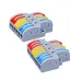 10pcs Quick Wire Connector LT SPL Universal Wiring Cable Connectors Push-in Conductor Terminal Block electrical splitter - TOMZN