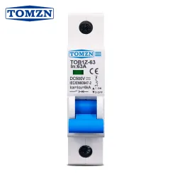 DC MCB 6KA 1P 500V Mini Circuit Breaker 3A 6A 10A 16A 20A 25A 32A 40A 50A 63A Y connection - TOMZN