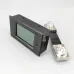 DC Voltmeter Ammeter Power Energy Digital Voltage Current Meter LCD 4 in 1 DC 6.5-100V 50A100A with Shunt - TOMZN
