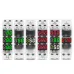 Din Rail 18mm AC 40-500V 220V 380V Voltage Meter Ammeter Single Three Phase Modular Indicator LED Digital Display Detector - TOMZN
