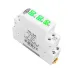 Din Rail 18mm apmere Meter AC 100A 220V 380V Three Phase Modular ammeterIndicator LED Digital Display Detector witch CT - TOMZN