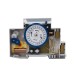 Din Rail 18mm tomzn TIM180a OFF/AUTO/ON Mechanical Time Control Switch Relay Transparent 24-HOUR 15 Minutes Built-in Battery - TOMZN