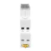 Din Rail 18mm Voltage Meter AC 40-500V 220V 380V Single Three Phase Modular Voltmeter Indicator LED Digital Display Detector - TOMZN