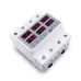 Din Rail 3 Phase Voltage Relay 3P+N Voltmeter Ammeter Over and Under Voltage Monitor Relays Protector Adjust Current Overvoltage - TOMZN