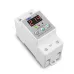 Din rail 40A 60A voltage display relay adjustable over under voltage proteciotn device automatic reconnect protector - TOMZN
