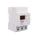 Din rail 63A 90-270V Adjustable over under voltage proteciotn device automatic reconnect protector with voltage display - TOMZN