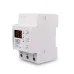 Din rail 63A 90-270V Adjustable over under voltage proteciotn device automatic reconnect protector with voltage display - TOMZN