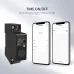 Din Rail WIFI Circuit Breaker Smart Switch Remote Control by Smart Life TUYA for Smart Home 18mm 32A 50A TOMZN Mini TOWBC-1P-T - TOMZN