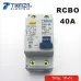 DPNL 1P+N 40A 230V~ 50HZ/60HZ Residual current Circuit breaker with over current and Leakage protection RCBO - TOMZN