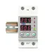 Dual Display 230V Din Rail Adjustable Over Under Voltage Current Protective Device Protector Relay TOMZN TOVPD1-63-VA - TOMZN
