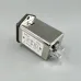 IEC inlet module AC power socket with fuse EMI filter 6A 115V/250V 50HZ/60HZ - TOMZN
