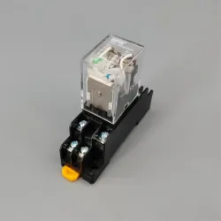 MY2P HH52P MY2NJ Relay Coil General DPDT Micro Mini Electromagnetic Relay Switch with Socket Base LED AC 110V 220V DC 12V 24V - TOMZN