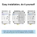 O+F Auxiliary Contactor for TOCT1 Househould AC contactor 2NO or 1NO 1NC - TOMZN