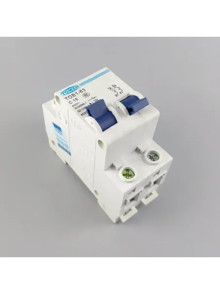1P 16A MTS Manual transfer switch Circuit breaker MCB 50HZ/60HZ 400~ - TOMZN