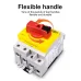 PV DC 1200V 32A TOMZN Din Rail Solar Rotating Handle Isolator Rotary Switch Disconnector For Solar distribution box - TOMZN