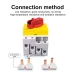 PV DC 1200V 32A TOMZN Din Rail Solar Rotating Handle Isolator Rotary Switch Disconnector For Solar distribution box - TOMZN
