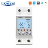 Reclosable smartlife TUYA WIFI Circuit breaker 63A 110V 220V Energy Meter Metering Timer with voltage current leakage protection - TOMZN