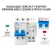 Residual current circuit breaker Main switch with surge protector RCBO MCB with Lightning protection SPD - TOMZN