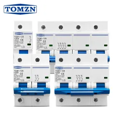 1P 2P 3P 4P 400V AC High-current MCB 80A 100A 125A Circuit Breaker Switch 35MM Din Rail Short-circuit Overload Protection 10kA - TOMZN