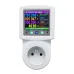 SKW WIFI Smart Socket For Universal EU UK France Thailand 1-16A OVP OCP UVP Timer V-I-Hz-kW-kWh-PF Display Bluetooth Prepayment - TOMZN
