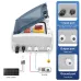 Solar photovoltaic PV Combiner Box With Lightning Protection 1 input 1 out DC 1000V Fuse MCB SPD Waterproof Box IP65 - TOMZN