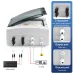 Solar photovoltaic PV Combiner Box With Lightning Protection 2 input 1 out DC 600V Fuse MCB SPD Waterproof Box IP65 12ways - TOMZN