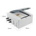 Solar photovoltaic PV Combiner Box With Lightning Protection 2 input 1 out DC 600V Fuse MCB SPD Waterproof Box IP65 12ways - TOMZN